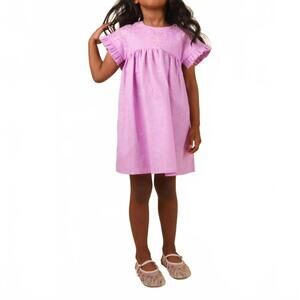NEW EARLY SUNDAY floral embroidery dress in lilac
